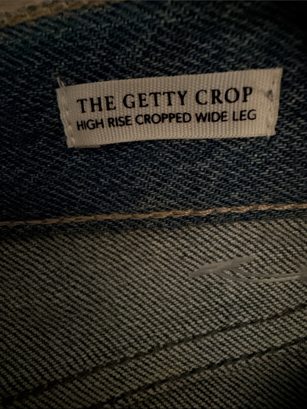 Rails Two-Tone Patchwork Wide-Leg Jeans - Light & Dark Blue Size 23 Brand New!! - Picture 3 of 7